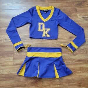 Dolls Kill - Megan Fox - Jennifer's Body Blue and Yellow Cheerleader Outfit